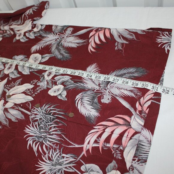 Tommy Bahama Mens Silk Original Fit Tropical Print Button Down Shirt Size L - Picture 7 of 7
